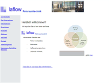 Tablet Screenshot of laflow.de